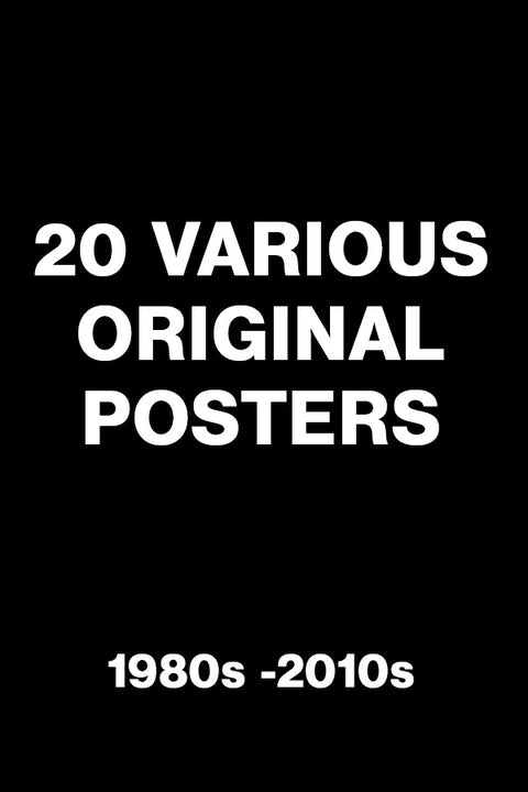 20 Various Original Posters