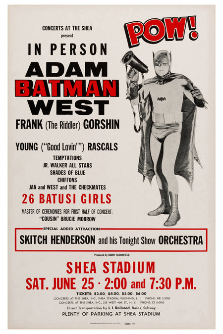 Adam West as Batman