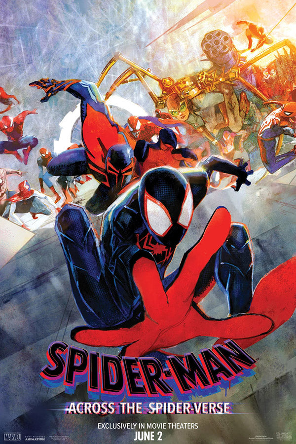 Poster De Spiderman Across The Spider-verse En Español