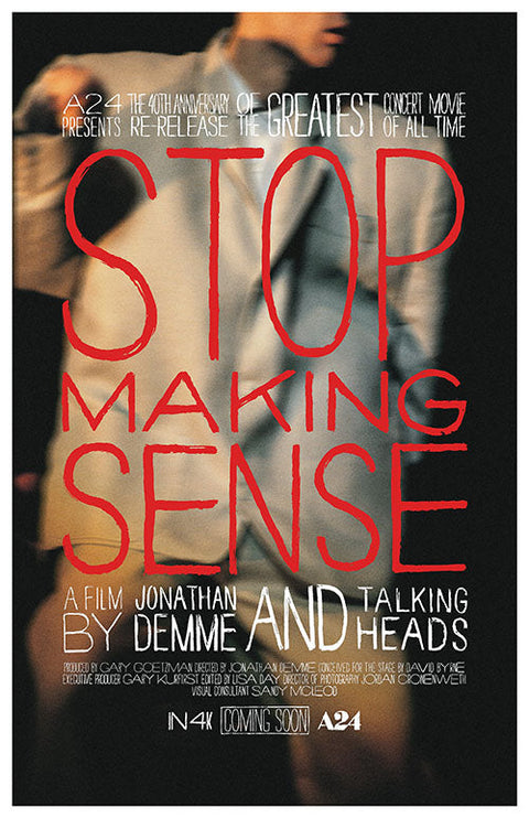 Stop Making Sense