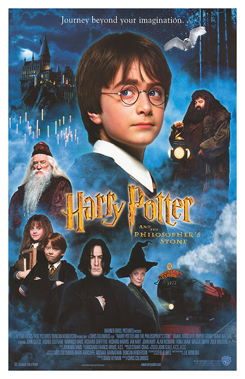 Shop Harry Potter and the Philosopher's Stone British Movie Poster