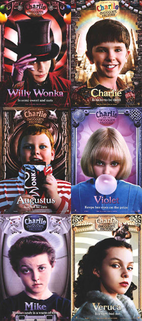 Charlie and the Chocolate Factory (2005) One-Sheet Movie Poster - Original  Film Art - Vintage Movie Posters