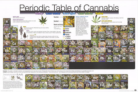 Periodic Table of Cannabis