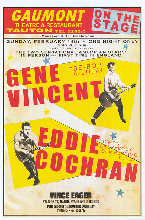 Gene Vincent and Eddie Cochran