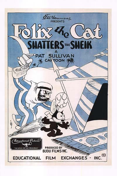 Felix the Cat Shatters the Sheik