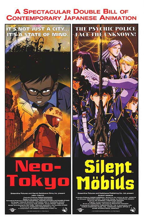 Neo-Tokyo and Silent Mobius Double Feature