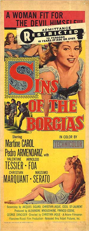 Sins Of The Borgias