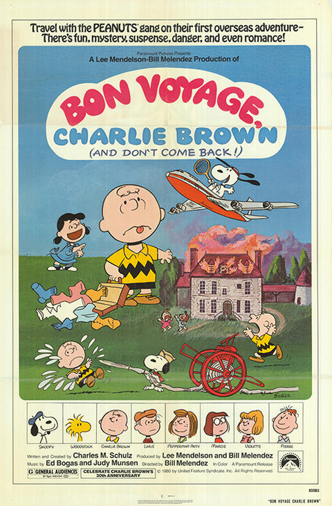 Bon Voyage Charlie Brown