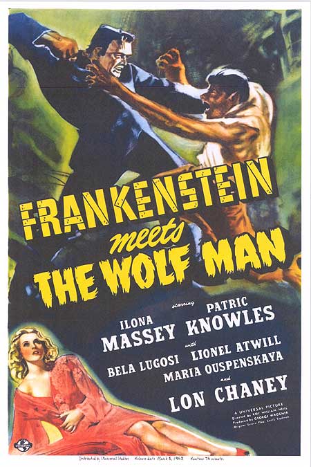 Frankenstein Meets the Wolf Man