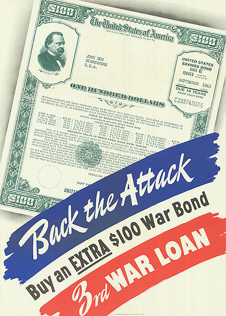 War Bond - Back the Attack - Buy an extra 100