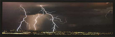 Lightning at Sunset