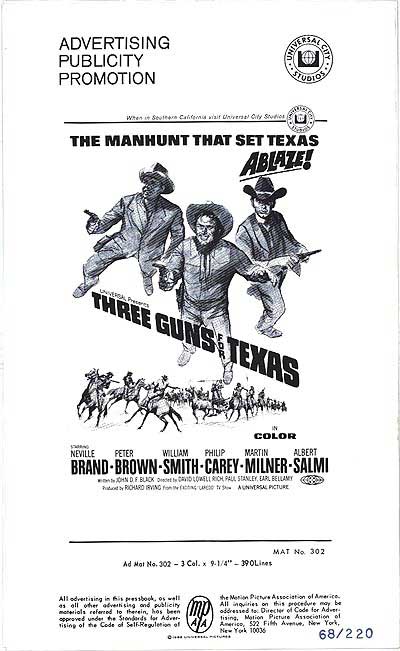 Three Guns For Texas