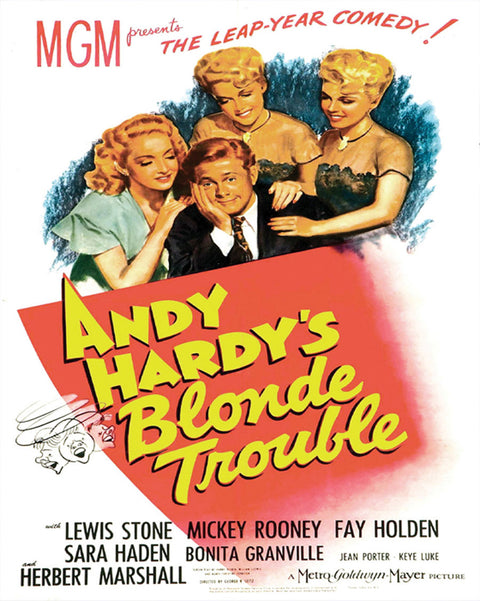 Andy Hardy's Blonde Trouble