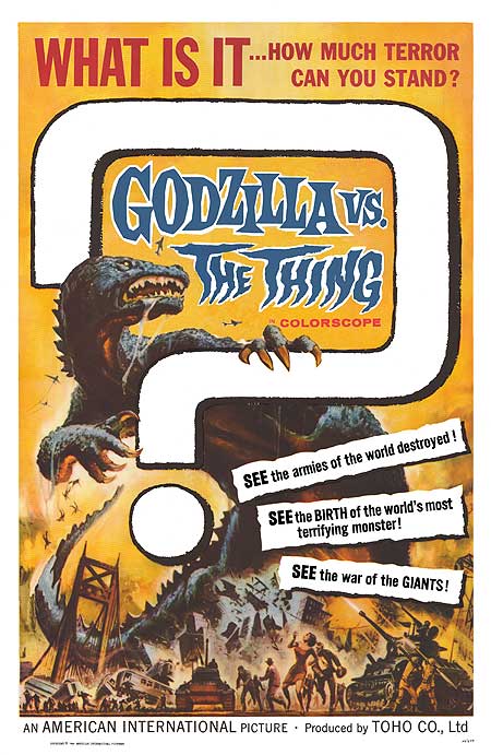 Godzilla Vs. The Thing