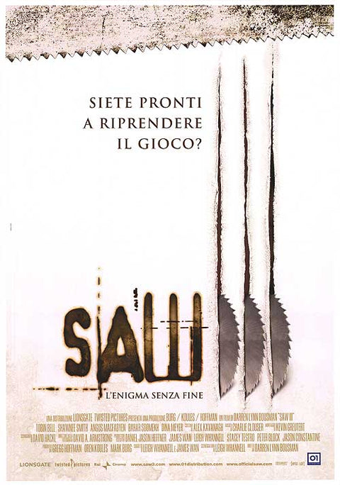saw 3 movie poster