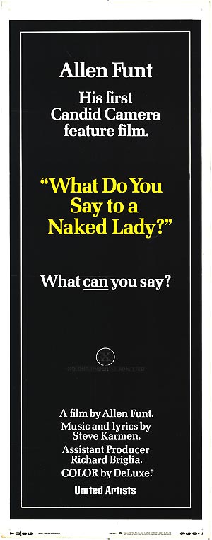 What Do You Say to a Naked Lady?