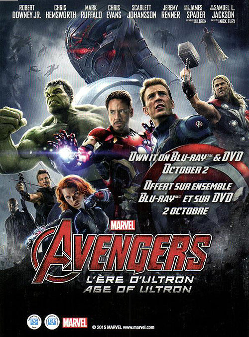 age of ultron movie poster