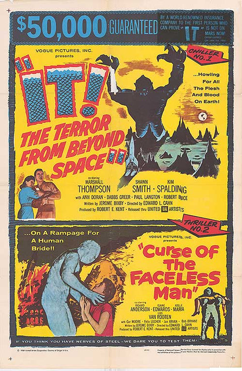 It! The Terror from Beyond Space and Curse of the Faceless M