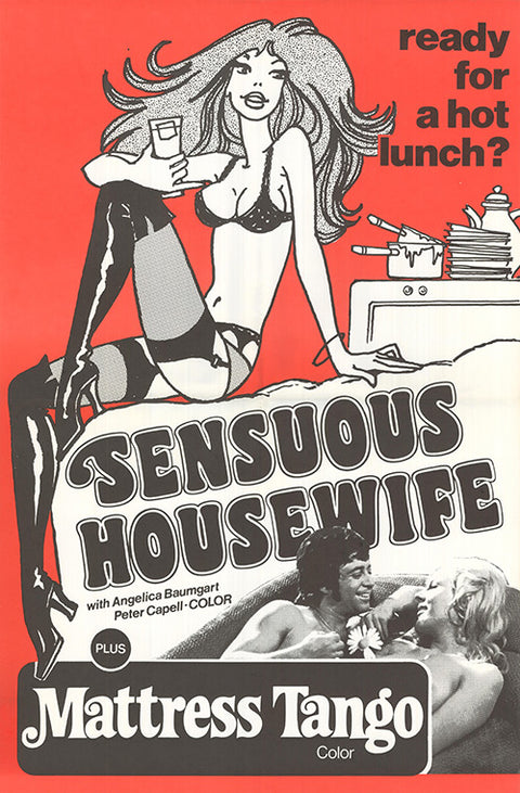 Sensuous Housewife and Mattress Tango