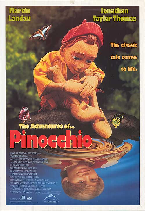 the adventures of pinocchio 1996