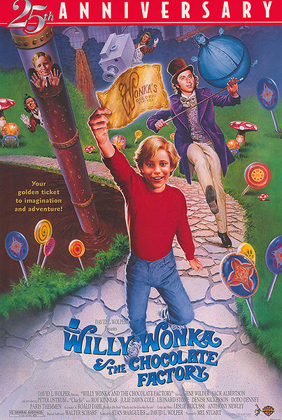 Willy Wonka And The Chocolate Factory Posters - Buy Willy Wonka And The Chocolate  Factory Poster Online 