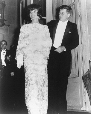 John F. Kennedy and Jackie Kennedy