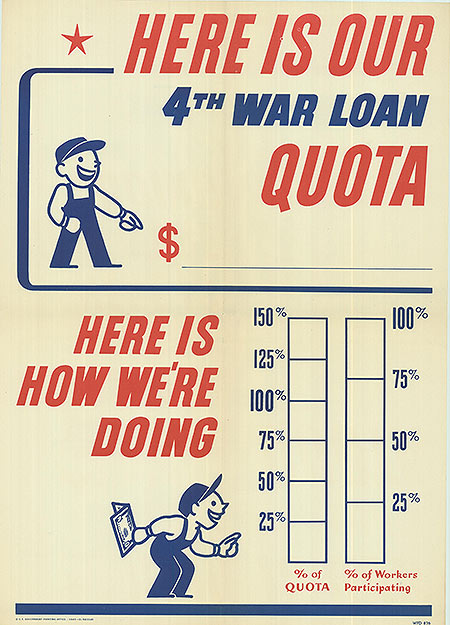 War Loan - 4th War Loan Quota