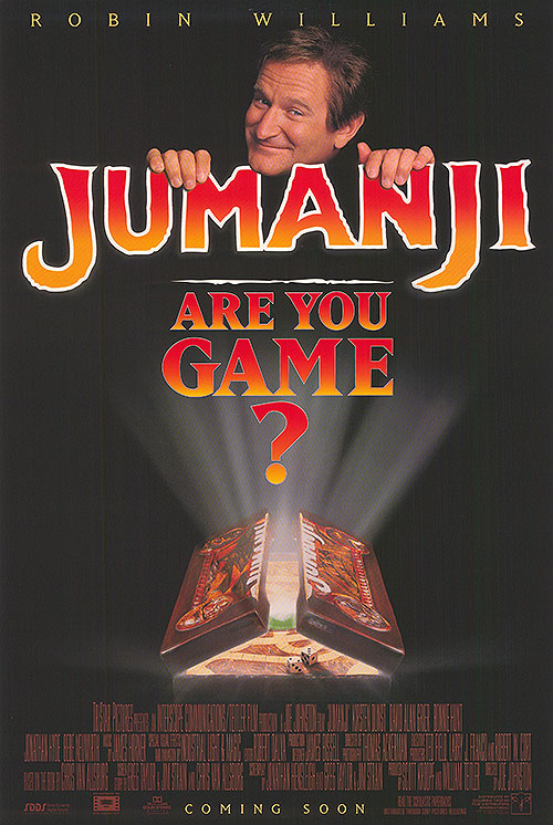 jumanji movie poster