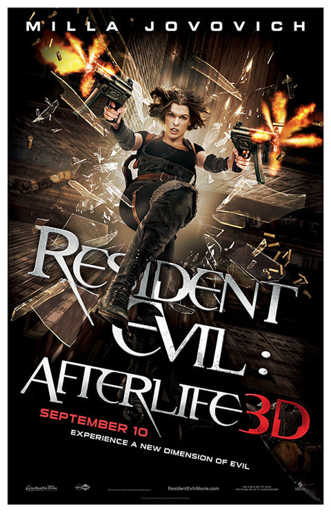 resident evil afterlife movie poster
